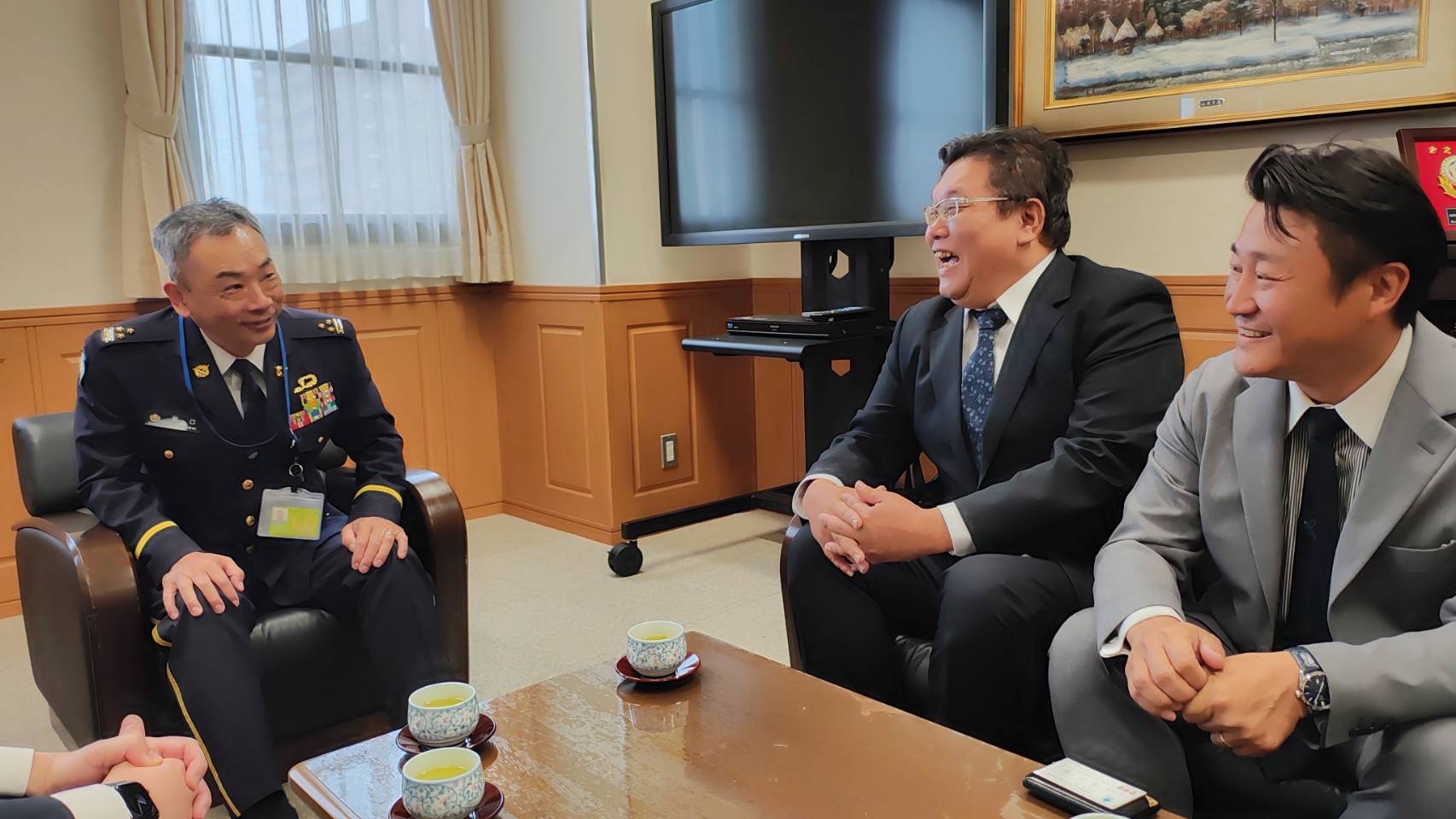 自衛隊和歌山地方協力本部 表敬訪問